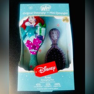 The Wet Brush Ariel Disney Princess Brush Detangling Duo - Limited Edition